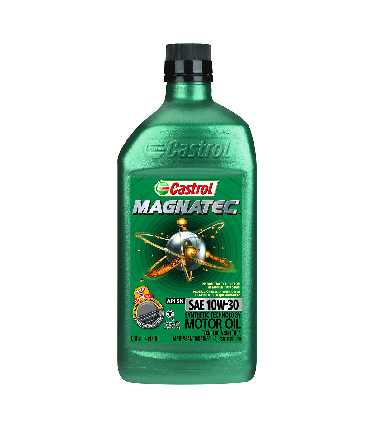 Aceite Castrol para Motor Litro SAE MAGNATEC 10W-30