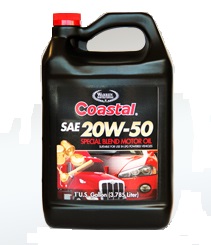 Aceite Coastal para motor Gasolina SAE 20W-50 Special Blend Mineral