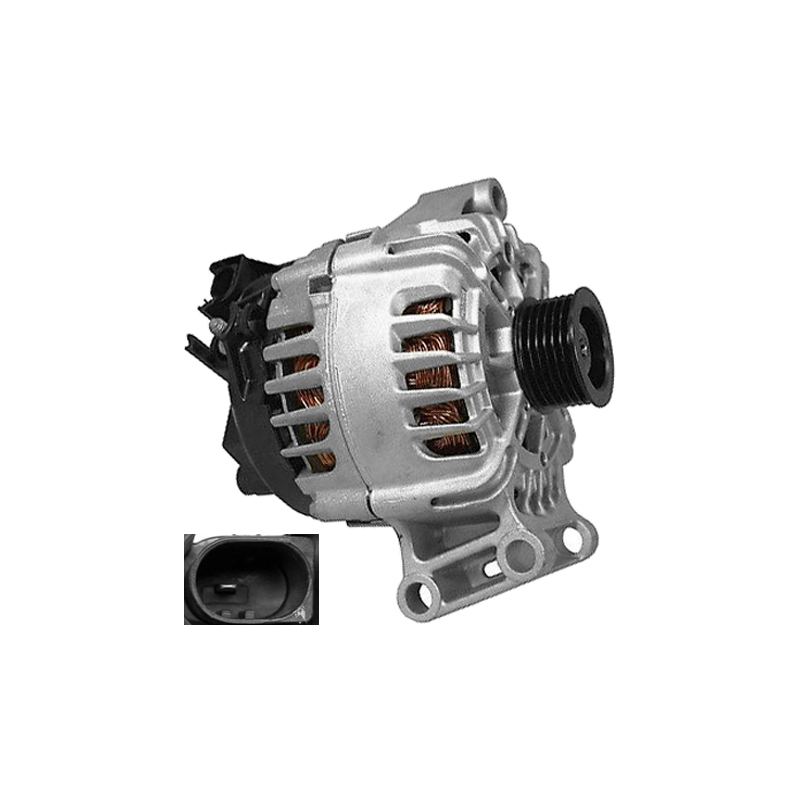 Alternador Ford Fiesta 1.6L 12V 120A 6 PWG CW 1 pines