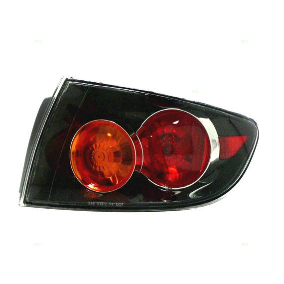 Stop Derecho Mazda 3 SDN Lente Rojo Y Amarillo Carcasa Trans