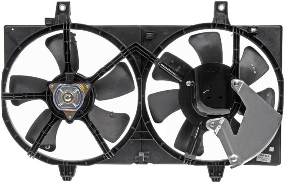 Ventilador de Radiador y AC Nissan Sentra B15 1.8L Espiga 2 y 4 Pines