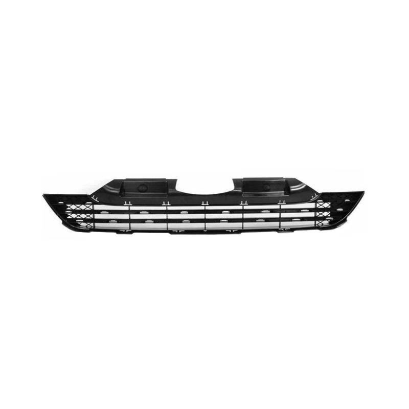 Rejilla Central de Bumper Honda CRV Con Molduras Centrales Negras 2007 2009