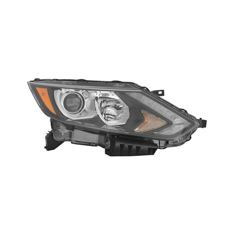 Silvin Derecho Nissan Rogue Sport Luz Ambar Halogeno Lupa LED Pidevias LED 2017 2019