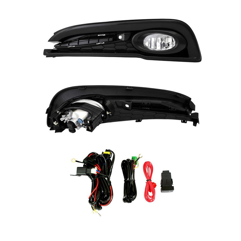 Kit de Neblineras Honda Civic, Sedan, Halogeno, Sin Moldura Cromada. 2013 2015