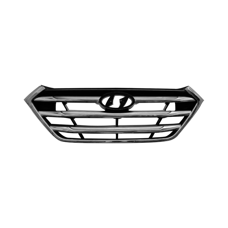 Persiana Hyundai Tucson, Gris Oscuro con Cromo, Sin Emblema 2016 2018