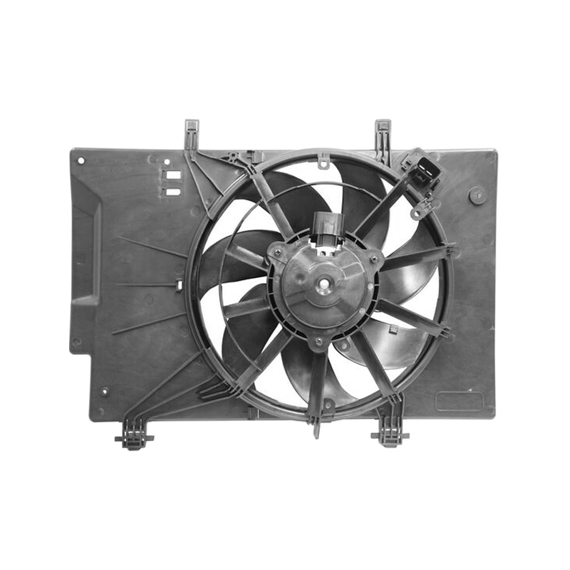 Ventilador de Radiador y AC Ford Fiesta, Ecosport con resistencia 2011 2017