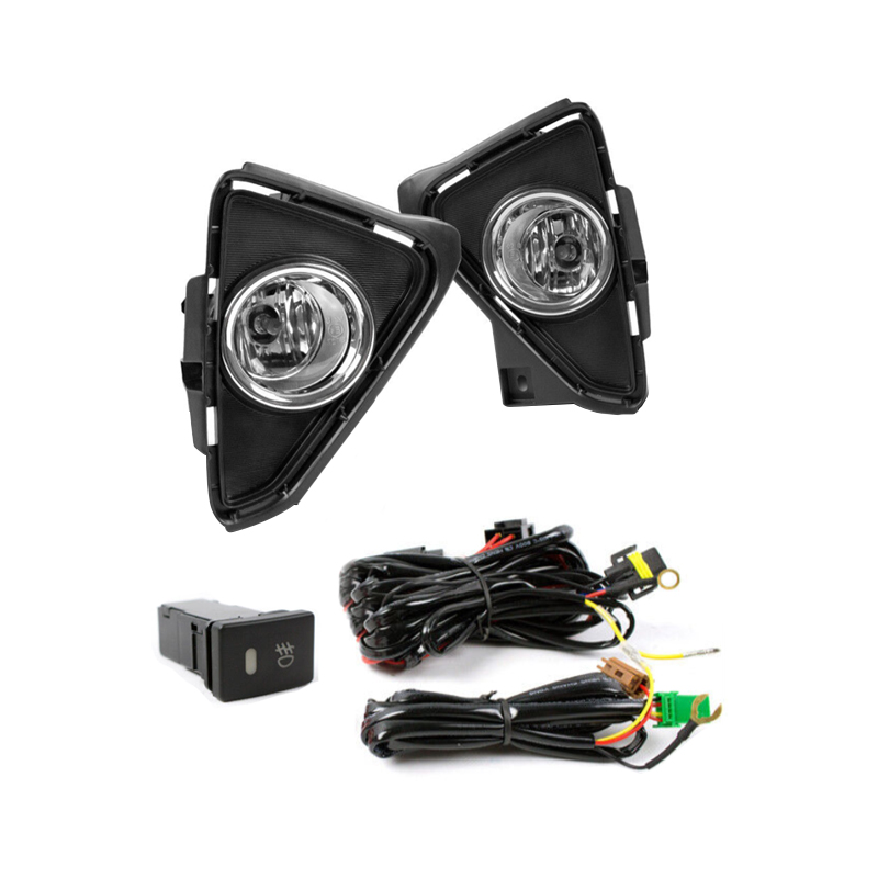 Kit de Neblineras Toyota Rav4 Halogeno Cobertor con Cromo