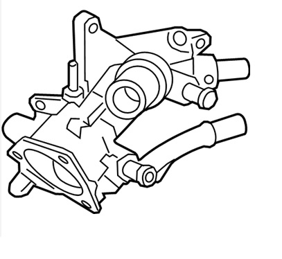 Base de Termostato Honda CRV Accord 2.4L