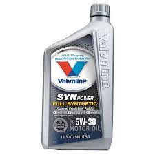 Aceite Valvoline para motor Gasolina Litro SAE 5W-30 SYN full Synthetic