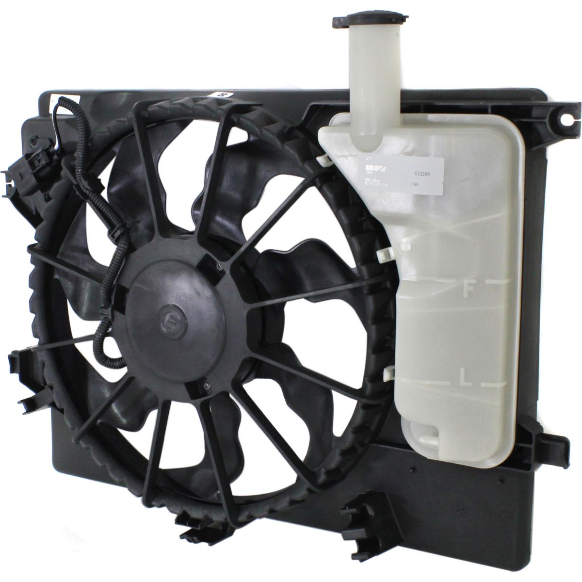 Ventilador de Radiador y AC Hyundai Elantra Forte Con Recipiente 1.8 2.0 2011 2013