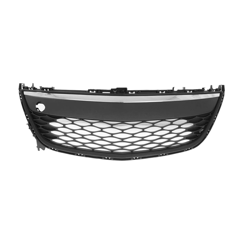 Rejilla Central de Bumper Mazda CX7 Cromo Superior Borde Negro 2010 2012