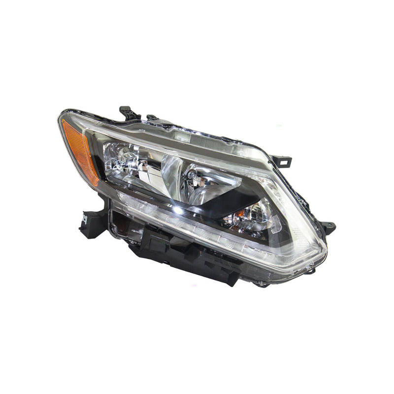 Silvin Derecho Nissan Rogue Ambar Halogeno DRL LED SIN Lupa