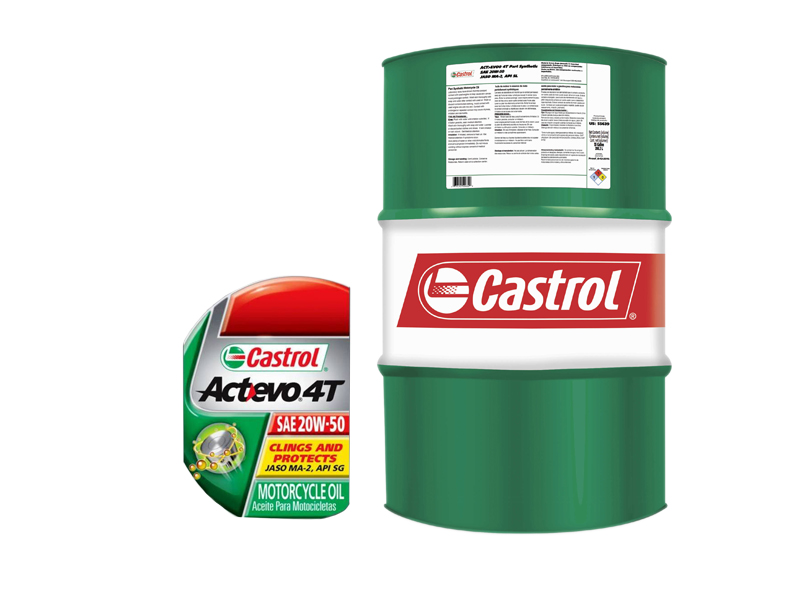 Aceite Castrol Para Motor Gasolina Cubeta Tonel 4T 20W50