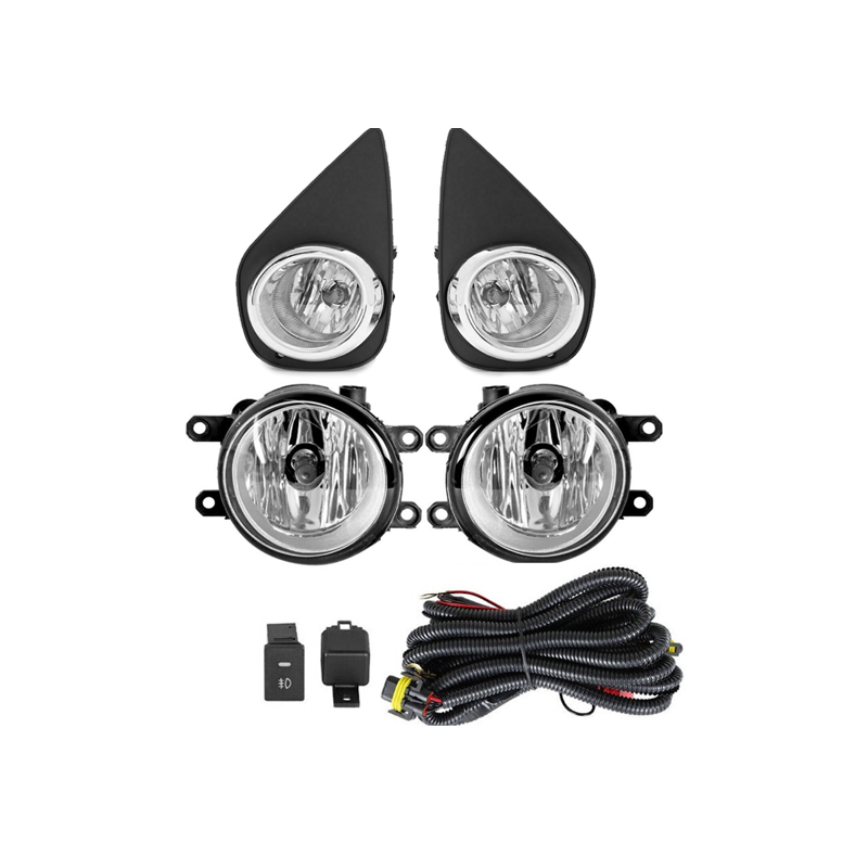 Kit de Neblineras Toyota Yaris Hatchback Halogeno Cobertor Con Moldura Cromada