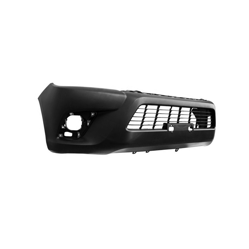 Bumper Delantero Toyota Hilux, Cabina Sencilla, Con Rejilla Central 2016 2022