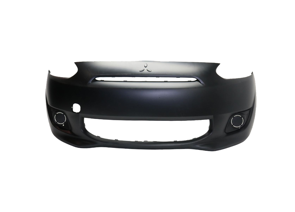 Bumper Delantero Mitsubishi Mirage Hatchback sin Agujeros de Neblinera