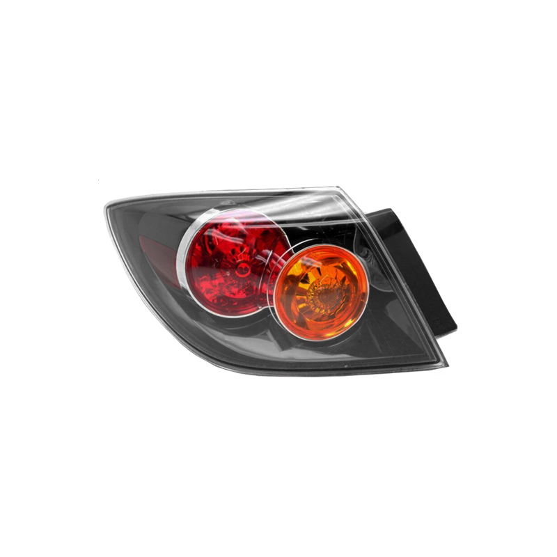 Stop Izquierdo Mazda 3 Hatchback Lente Rojo Amarillo Carcasa Transparente