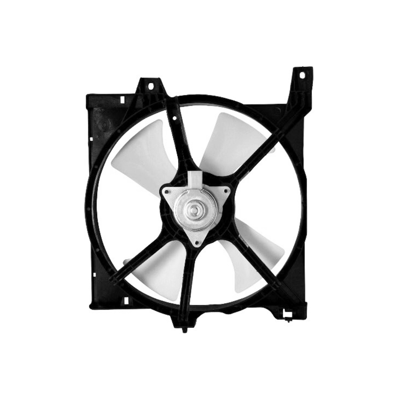 Ventilador de Radiador Nissan Sentra, 200SX, 1.6 AT, 2.0 MT, 4 Aspas, Espiga 2 Lineas 1995 1999