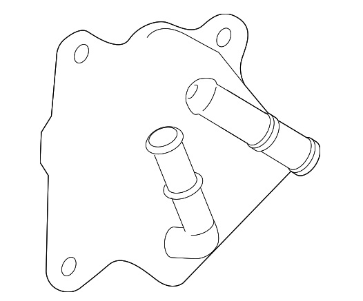 Enfriador de Aceite de Caja Automatica Toyota RAV4 Sienna Highlander Venza Electrica Gas Hibri