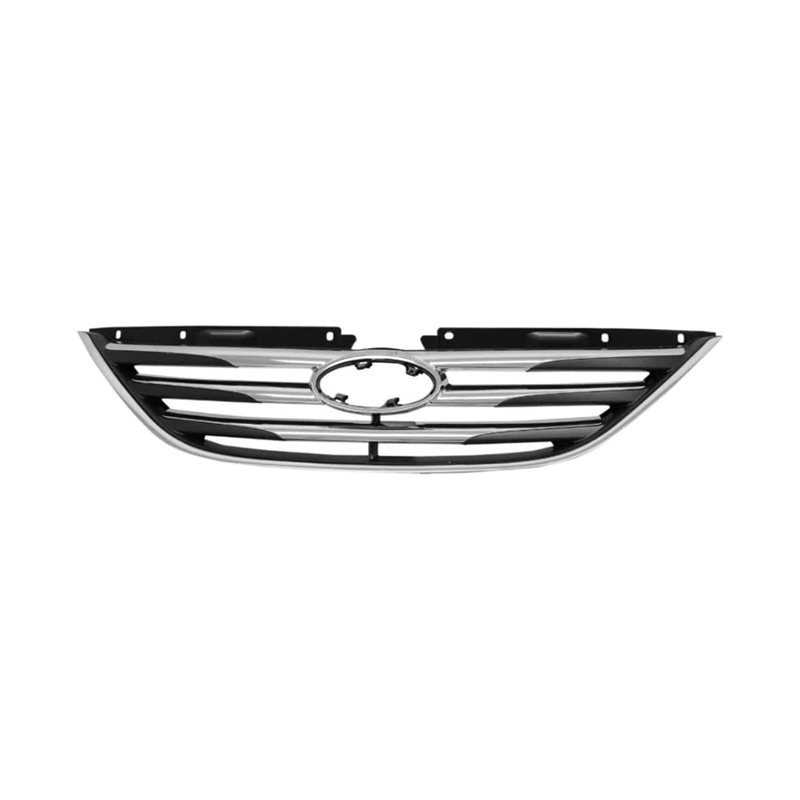 Persiana Hyundai Sonata Gris con Cromo Sin Enblema