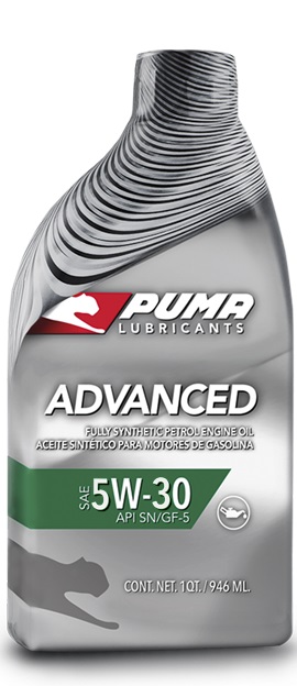 Aceite Puma de motor Gasolina litro SAE 5W-30 Advanced Full Sintetico