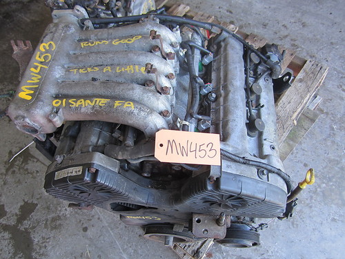 Motor de Hyundai Santa Fe